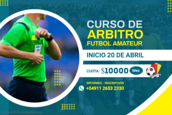 CURSO ARBITRO FÚTBOL AMATEUR